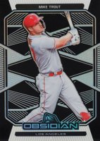 2020 Panini Chronicles Obsidian #49 Mike Trout Baseball Card