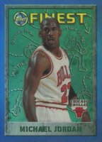 1995 Finest #229 Michael Jordan Refractor Basketball Card