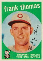 1959 Topps #490 Frank Thomas Baseball Card