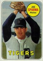 1969 Topps #488 Joe Sparma Baseball Card
