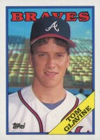 1988 Topps #779 Tom Glavine Baseball Card
