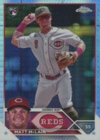 2023 Topps Chrome Update #USC200 Matt Mclain Prism Refractor Baseball Card