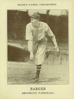 1912 Plow's Candy # Cy Barger Baseball Card