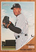2011 Topps Heritage  #185 Mariano Rivera Baseball Card