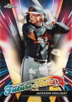 2024 Topps Chrome Update Future Stars #FSU15 Jackson Holliday Baseball Card