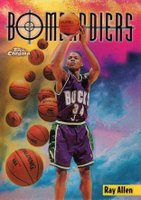 1998 Topps Chrome Season's Best #SB9 Ray Allen Refractor Basketball Card