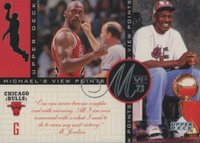 1996 Upper Deck Jordan's Viewpoints #VP10 MJ on Winning Basketball Card