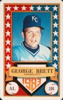 1983 Perma-Graphics All-Star Credit Cards # George Brett Baseball Card
