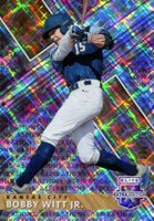 2019 Panini Elite Extra Edition #2 Bobby Witt Jr. Aspirations-Purple Baseball Card