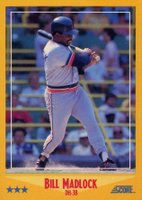 1988 Score #445 Bill Madlock Baseball Card