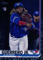 2019 Topps Update  #US1 Vladimir Guerrero Jr. Throwing-Black Baseball Card