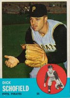 1963 Topps #34 Dick Schofield Baseball Card