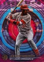 2022 Bowman Inception #79 Jordan Walker Fuchsia Foil Baseball Card