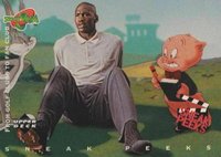 1996 Upper Deck Space Jam #52 From Golf Clubs To Fan Club Basketball Card
