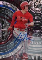2017 Bowman High Tek #MM Mickey Moniak Autograph Baseball Card