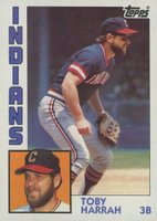 1984 Topps #348 Toby Harrah Baseball Card