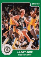 1984 Star Arena Boston Celtics #1 Larry Bird Basketball Card