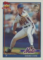 1991 Topps Desert Shield #680 David Cone Baseball Card