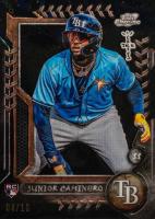 2024 Topps Cosmic Chrome X Cactus Jack #15 Junior Caminero Black Refractor Baseball Card