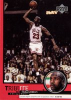 1999 Upper Deck Jordan Tribute #12 Michael Jordan Signature Effort 4/24/92 Basketball Card