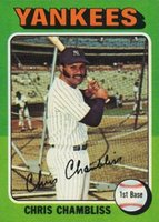1975 Topps #585 Chris Chambliss Baseball Card
