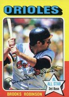 1975 Topps Mini #50 Brooks Robinson Baseball Card