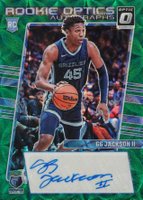 2023 Panini Donruss Optic Rookie Optics Autographs #ROAGGJ GG Jackson Green International Basketball Card