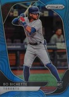 2020 Panini Prizm #71 Bo Bichette Carolina Blue Prizm Baseball Card