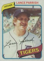 1980 Topps #196 Lance Parrish Baseball Card