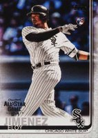 2019 Topps Complete Set #670 Eloy Jimenez White Pinstripe Jersey-All-Star Game Baseball Card