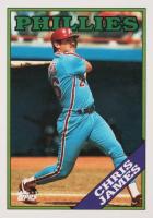 1988 Topps Tiffany #572 Chris James Baseball Card