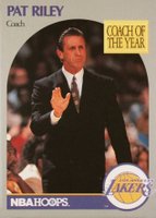 1990 Hoops #317 Pat Riley Basketball Card
