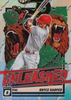2021 Panini Donruss Optic Unleashed #UNL10 Bryce Harper Holo Baseball Card
