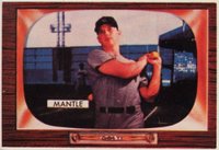 1985 Baseball Cards Magazine Repli-Cards Hand Cut #202 Mickey Mantle Baseball Card