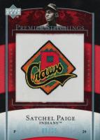 2007 Upper Deck Premier Stitchings #PS-39 Satchel Paige 35 Baseball Card