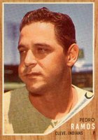 1962 Topps #485 Pedro Ramos Baseball Card