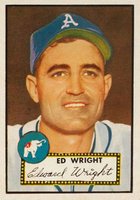 1952 Topps #368 Ed Wright Baseball Card