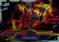 2024 Topps Chrome Cosmic Supernova #21 Corbin Carroll Baseball Card