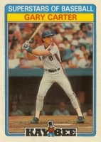 1987 Kaybee Superstars of Baseball #8 Gary Carter Baseball Card