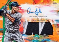 2020 Topps Inception Autograph Patch #AJ Aaron Judge Orange Baseball Card