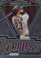 2021 Panini Prizm Fearless #FR-15 Fernando Tatis Jr. Baseball Card