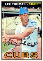 1967 Topps #458 Lee Thomas Baseball Card