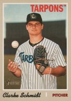 2019 Topps Heritage Minor League #163 Clarke Schmidt Baseball Card