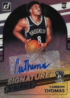2021 Panini Donruss Signature Series #CTH Cameron Thomas Basketball Card