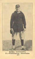 1917 Weil Baking Co. #197 Earl Yingling Baseball Card