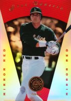 1997 Pinnacle Certified #90 Jose Canseco Mirror Red Baseball Card