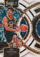 2023 Panini Select #105 Ben Sheppard White Sparkle Basketball Card