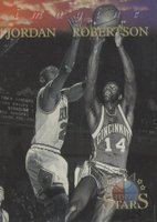 1996 Topps NBA Stars Imagine #I-6 Michael Jordan/Oscar Robertson Members Only Basketball Card