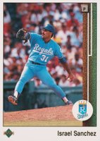1989 Upper Deck #326 Israel Sanchez Baseball Card