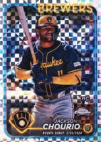 2024 Topps Chrome Update #USC30 Jackson Chourio X-Fractor Baseball Card